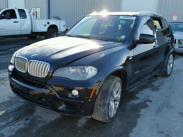 5UXFE8C59AL311782 - 2010 BMW X5 XDRIVE4 BLACK photo 2