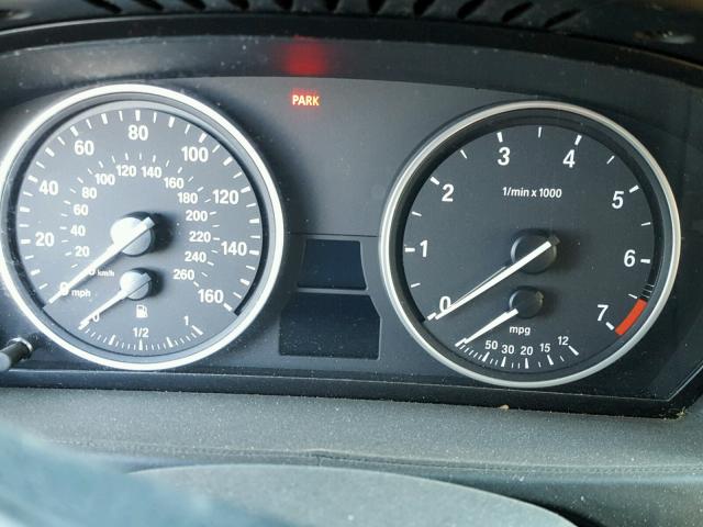 5UXFE8C59AL311782 - 2010 BMW X5 XDRIVE4 BLACK photo 8