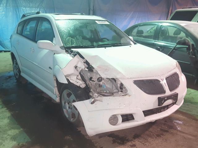 5Y2SL65898Z404343 - 2008 PONTIAC VIBE WHITE photo 1