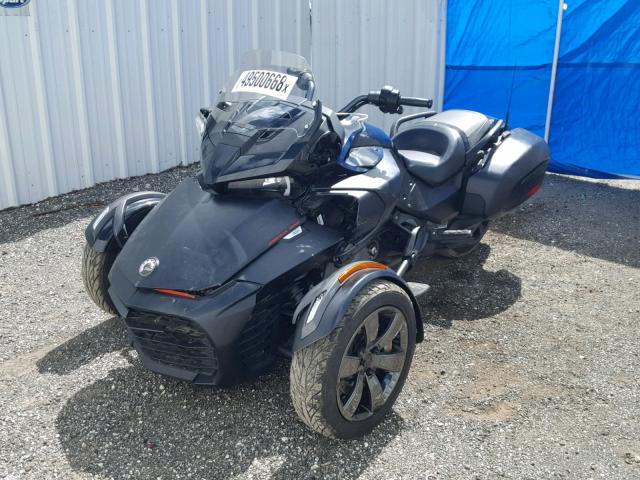 2BXREDD24GV000361 - 2016 CAN-AM SPYDER ROA BLACK photo 2