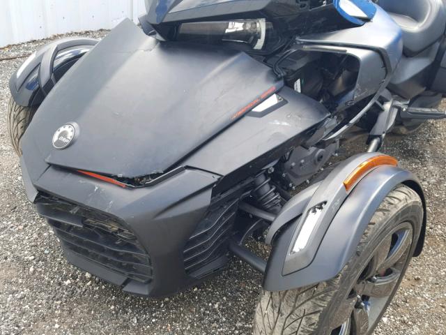 2BXREDD24GV000361 - 2016 CAN-AM SPYDER ROA BLACK photo 9