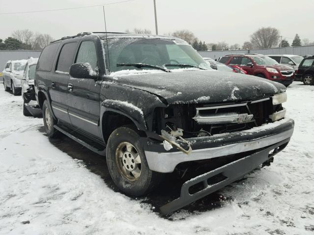 1GNFK16T11J237370 - 2001 CHEVROLET SUBURBAN K BLACK photo 1