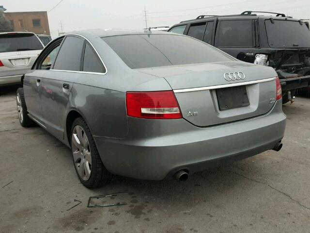 WAUDH74F57N007750 - 2007 AUDI A6 3.2 QUA CHARCOAL photo 3