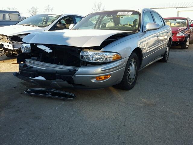 1G4HR54K544139357 - 2004 BUICK LESABRE LI SILVER photo 2