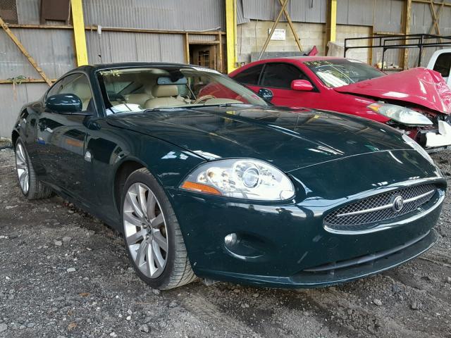 SAJWA43B375B11641 - 2007 JAGUAR XK GREEN photo 1