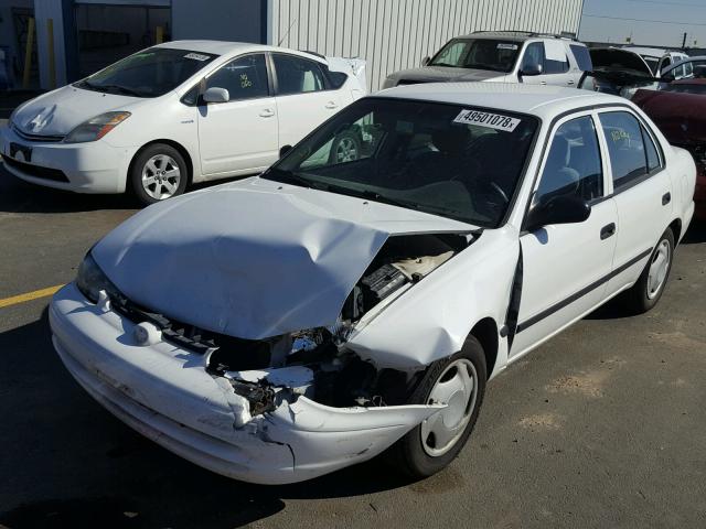 1Y1SK5284YZ405056 - 2000 CHEVROLET GEO PRIZM 白色 照片 2
