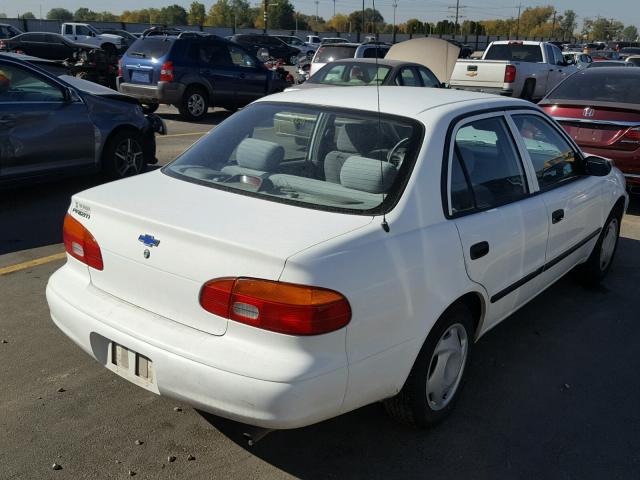 1Y1SK5284YZ405056 - 2000 CHEVROLET GEO PRIZM 白色 照片 4