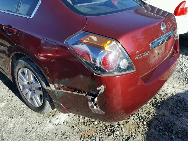 1N4AL2AP2AN465604 - 2010 NISSAN ALTIMA BAS MAROON photo 9