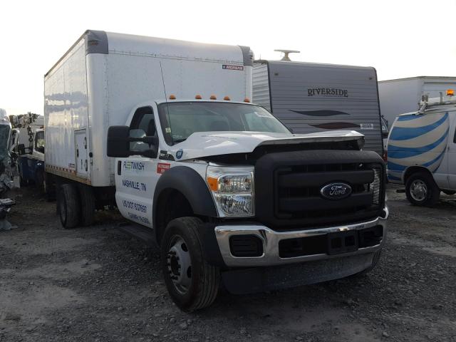 1FDUF5GY0GEA59468 - 2016 FORD F550 SUPER WHITE photo 1