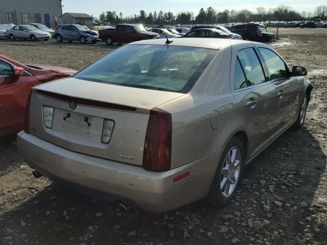 1G6DW677250172479 - 2005 CADILLAC STS BEIGE photo 4