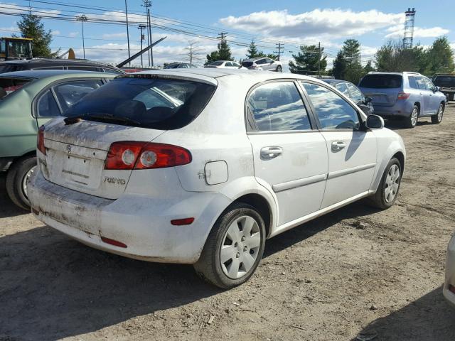 KL5JD66Z87K651897 - 2007 SUZUKI RENO BASE WHITE photo 4