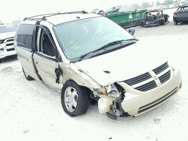 2D4GP44L45R516738 - 2005 DODGE GRAND CARA GOLD photo 1