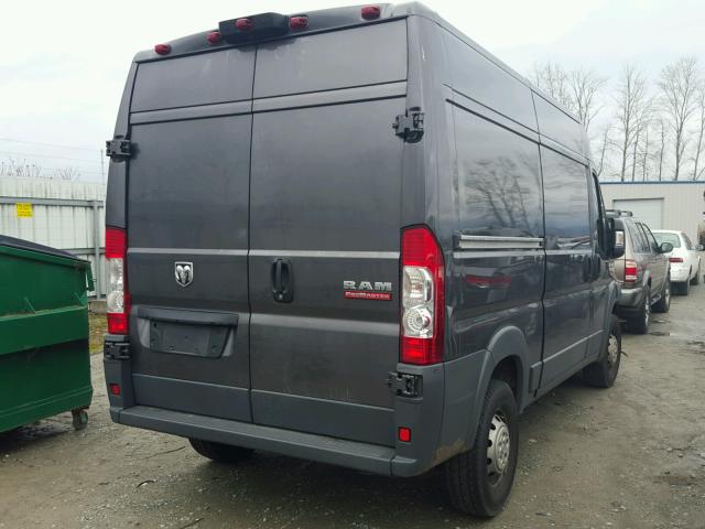 3C6TRVBG3GE104176 - 2016 RAM PROMASTER GRAY photo 4