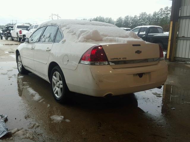 2G1WU581369288385 - 2006 CHEVROLET IMPALA LTZ WHITE photo 3