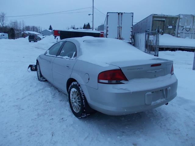 1C3EL56R04N227802 - 2004 CHRYSLER SEBRING LX SILVER photo 3