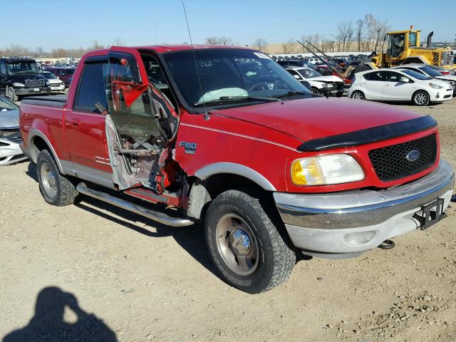 1FTRW08L31KD51947 - 2001 FORD F150 SUPER RED photo 1