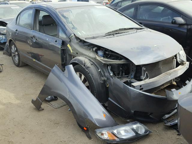 2HGFA16939H334181 - 2009 HONDA CIVIC EXL 灰色 照片 1