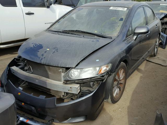 2HGFA16939H334181 - 2009 HONDA CIVIC EXL 灰色 照片 2