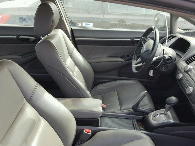 2HGFA16939H334181 - 2009 HONDA CIVIC EXL 灰色 照片 5