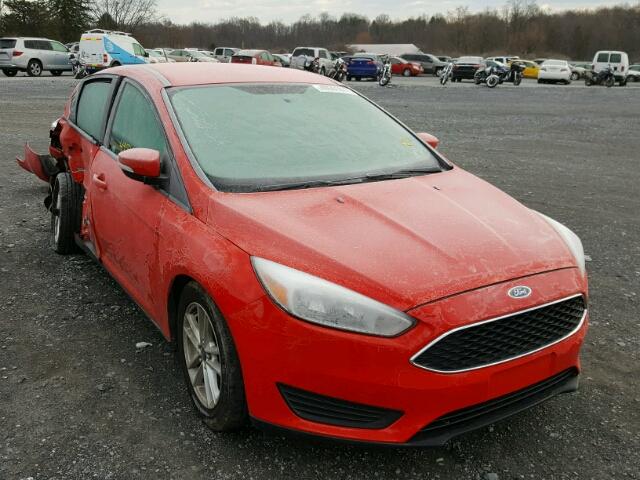 1FADP3K28FL282334 - 2015 FORD FOCUS SE RED photo 1