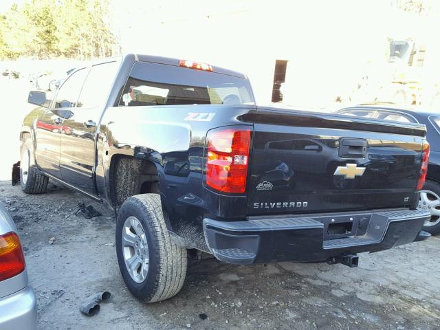 3GCUKREC6HG252216 - 2017 CHEVROLET SILVERADO BLACK photo 3