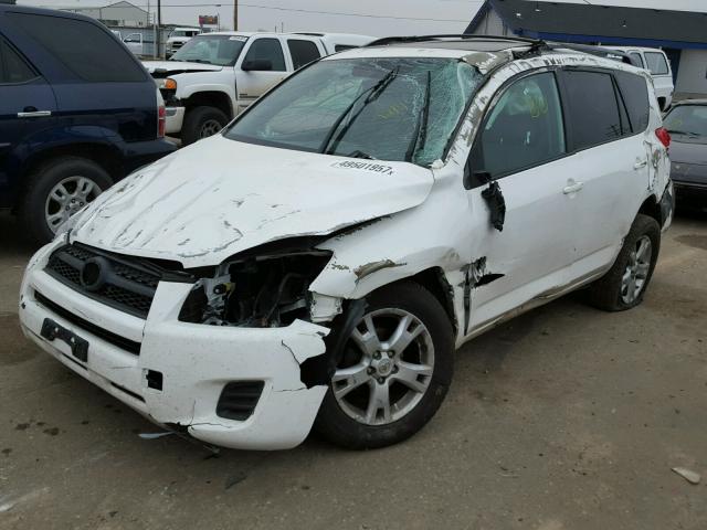 2T3BF4DV7CW211779 - 2012 TOYOTA RAV4 WHITE photo 2