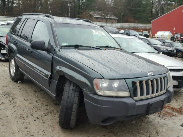 1J4GW48S24C147719 - 2004 JEEP GRAND CHER GRAY photo 1