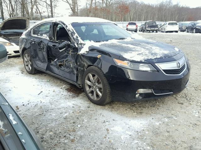 19UUA8F2XCA040446 - 2012 ACURA TL BLACK photo 1