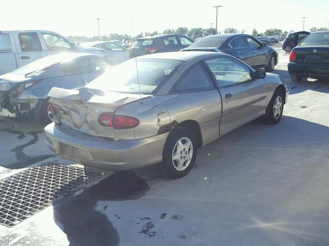 1G1JC1246Y7206193 - 2000 CHEVROLET CAVALIER BEIGE photo 4