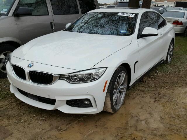 WBA4P1C39HK522826 - 2017 BMW 440I WHITE photo 2