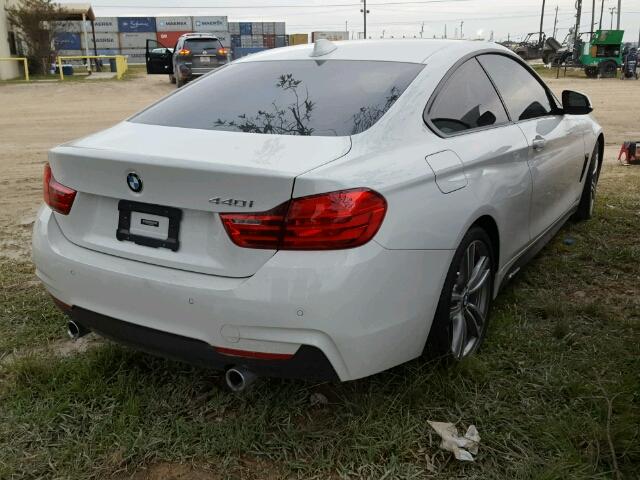 WBA4P1C39HK522826 - 2017 BMW 440I WHITE photo 4