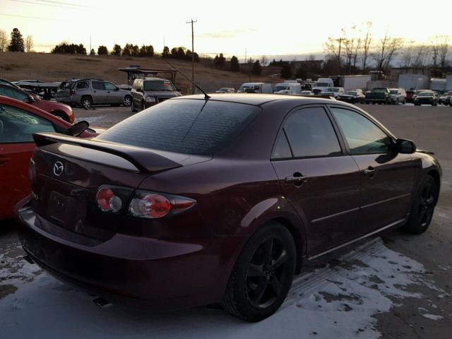 1YVHP80C265M25250 - 2006 MAZDA 6 I BURGUNDY photo 4