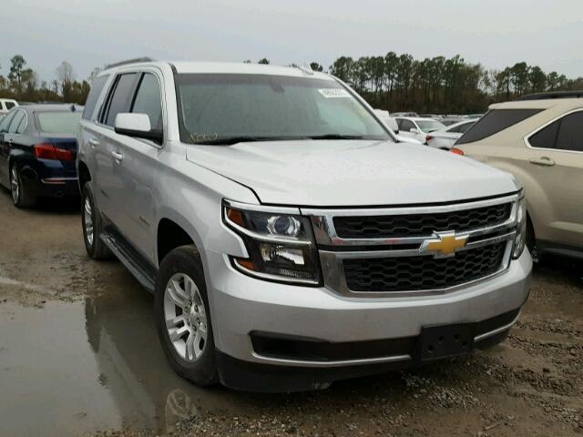 1GNSCAKC9GR263050 - 2016 CHEVROLET TAHOE C150 SILVER photo 1