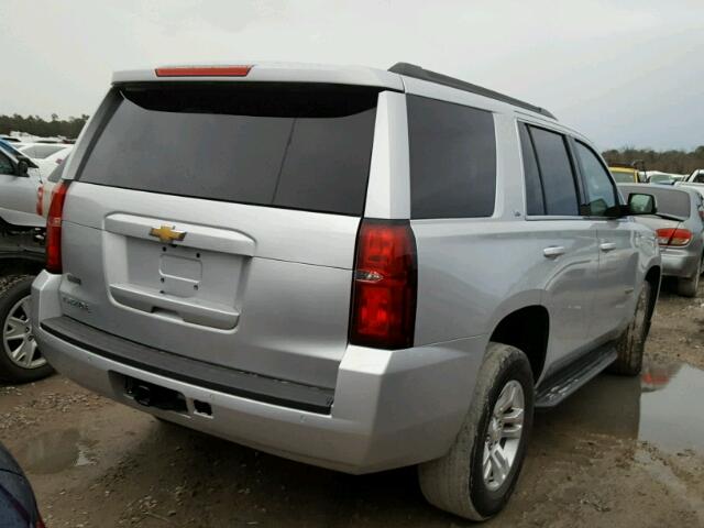 1GNSCAKC9GR263050 - 2016 CHEVROLET TAHOE C150 SILVER photo 4