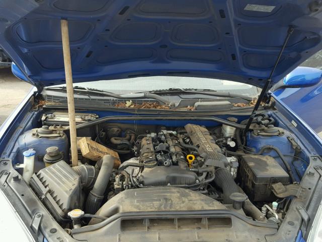 KMHHT6KD5AU027682 - 2010 HYUNDAI GENESIS CO BLUE photo 7