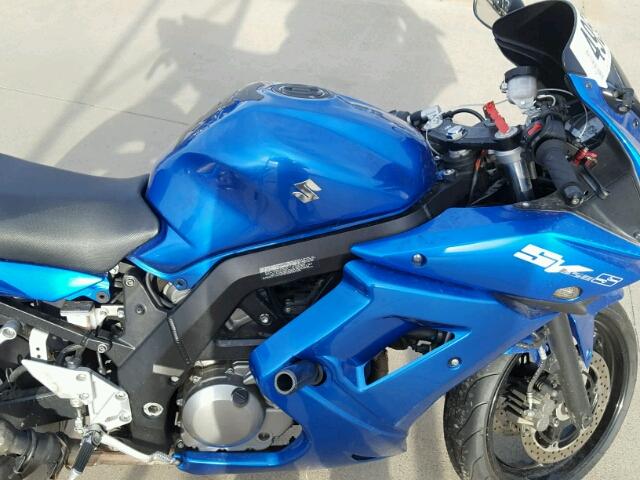 JS1VP53A472102171 - 2007 SUZUKI SV650 BLUE photo 5