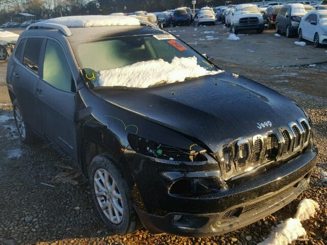 1C4PJLCSXHD218848 - 2017 JEEP CHEROKEE L BLACK photo 1