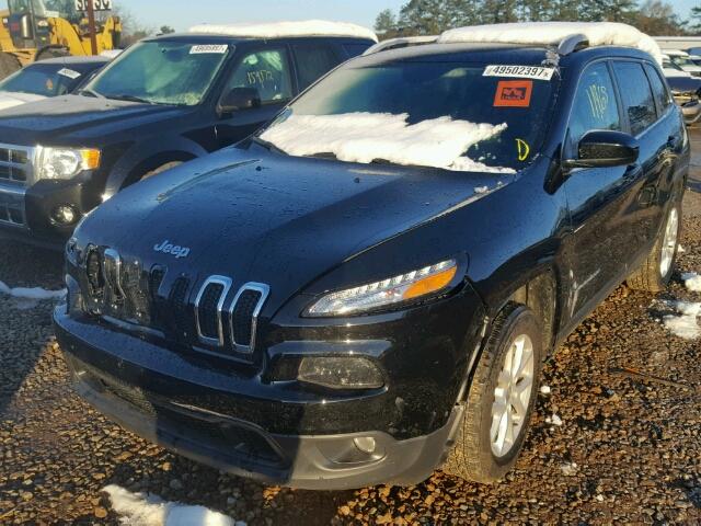 1C4PJLCSXHD218848 - 2017 JEEP CHEROKEE L BLACK photo 2