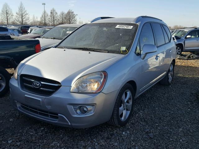 KNAFG526X77120312 - 2007 KIA RONDO LX SILVER photo 2