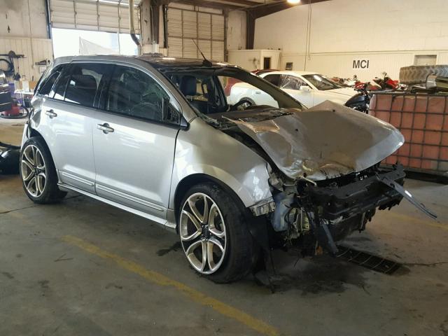 2FMDK3AK4BBB58464 - 2011 FORD EDGE SPORT SILVER photo 1