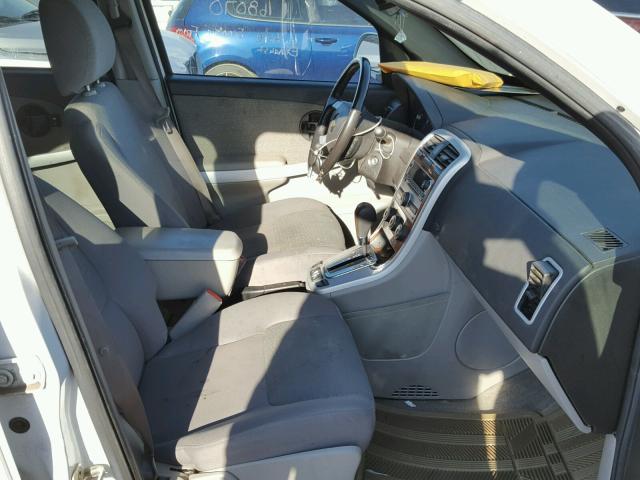 2CNDL73F176239037 - 2007 CHEVROLET EQUINOX LT WHITE photo 5