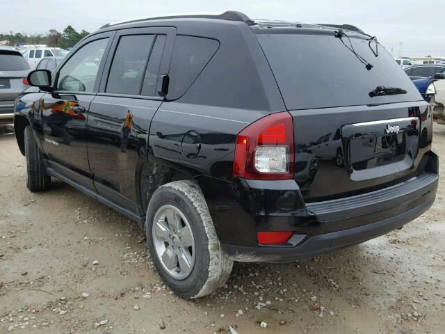 1C4NJCBAXFD138219 - 2015 JEEP COMPASS SP შავი ფოტო 3