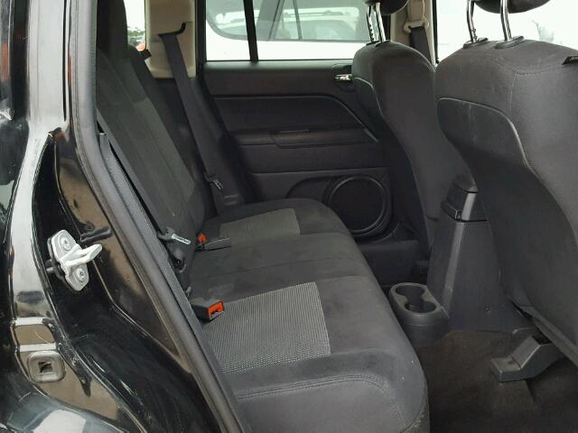 1C4NJCBAXFD138219 - 2015 JEEP COMPASS SP შავი ფოტო 6