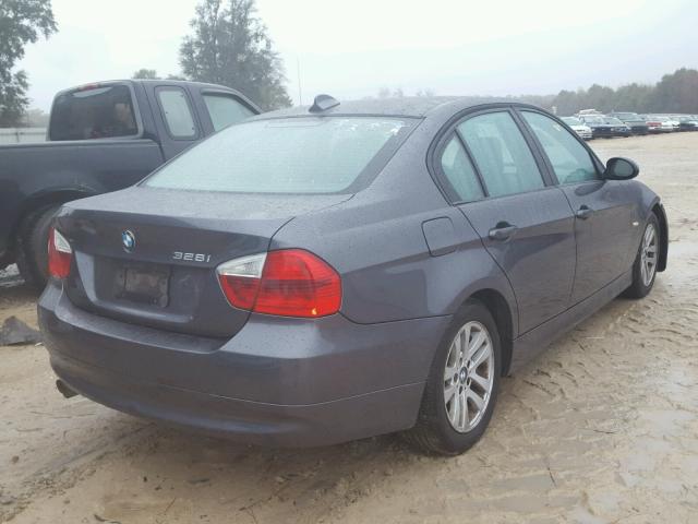 WBAVA33507KX78550 - 2007 BMW 328 I CHARCOAL photo 4