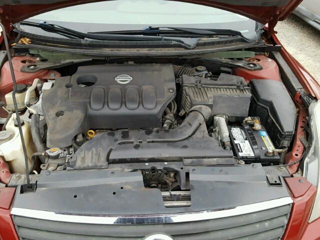 1N4AL21E67N469260 - 2007 NISSAN ALTIMA 2.5 BURGUNDY photo 7