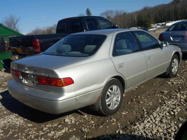 4T1BG28K01U063420 - 2001 TOYOTA CAMRY CE SILVER photo 4