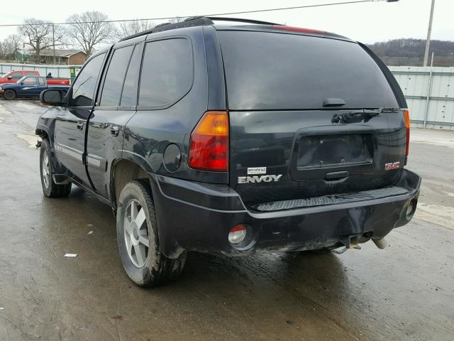 1GKDT13S952364509 - 2005 GMC ENVOY CHARCOAL photo 3