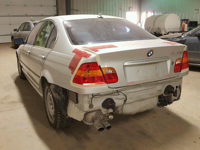 WBAEW53404PN36117 - 2004 BMW 330 XI SILVER photo 3