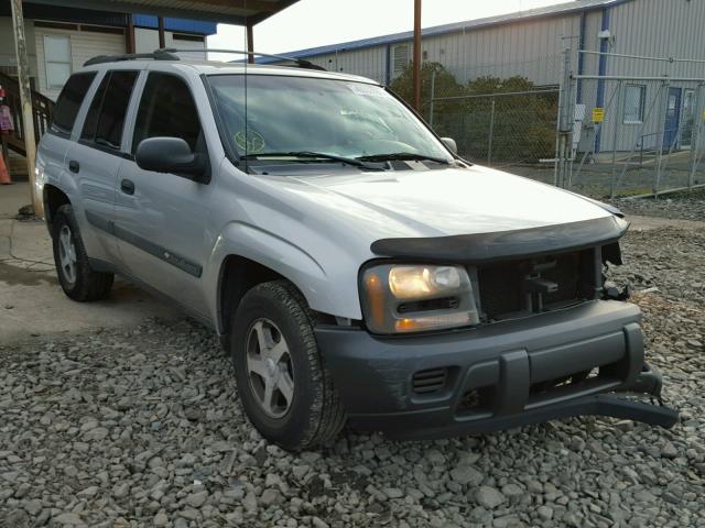 1GNDT13S642124058 - 2004 CHEVROLET TRAILBLAZE GRAY photo 1