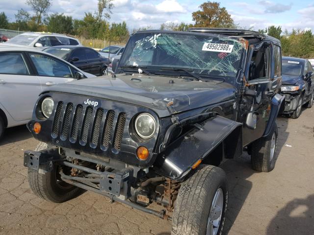 1J4AA5D15BL573473 - 2011 JEEP WRANGLER S Սև լուսանկար 2